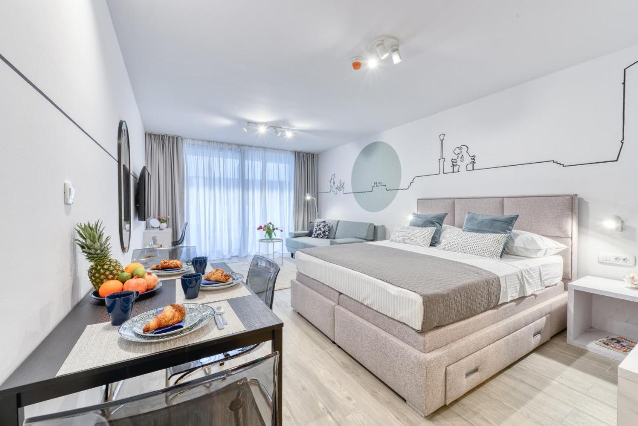 Hica Apartments La Linea Studio Apt With Balcony Ντουμπρόβνικ Εξωτερικό φωτογραφία