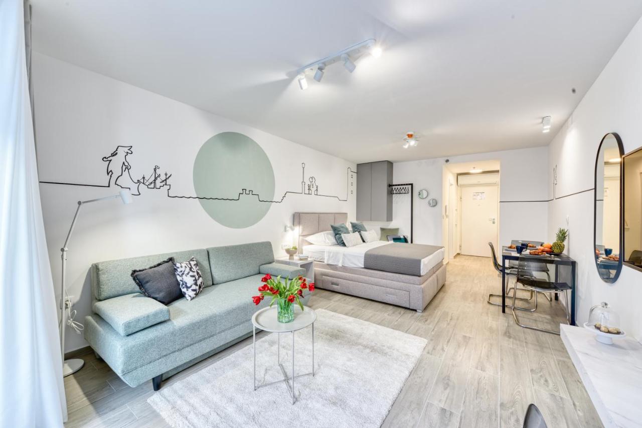 Hica Apartments La Linea Studio Apt With Balcony Ντουμπρόβνικ Εξωτερικό φωτογραφία
